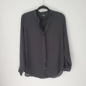 Mossimo Neck Tie Blouse XL